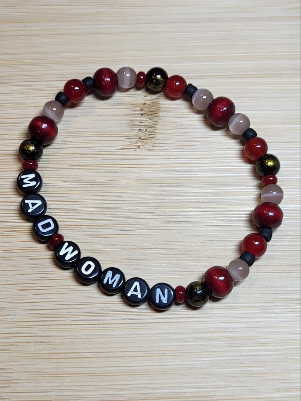 Mad Woman Bracelet Taylor Swift Inspired Friendship Bracelet Folklore Era
